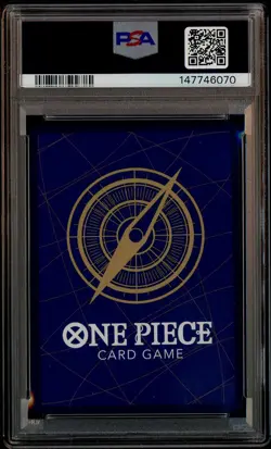 2025 One Piece OP11 EN Manga Alternate Art #118 Monkey D. Luffy PSA 10 GEM MINT - Image 3