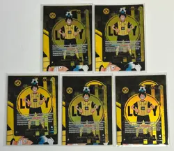 Lot (5) One Piece x BVB Borussia Dortmund Promo Monkey D Luffy ST13-003 Sealed - Image 1