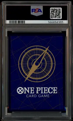 2024 One Piece OP08 En Treasure Rare #109 Monkey D. Luffy PSA 10 GEM MINT - Image 3