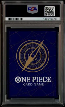 2025 One Piece OP13 EN Wanted Alt Art #118 Monkey D. Luffy PSA 10 GEM MINT - Image 3