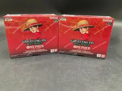 Lot of (2) One Piece TCG OP-13 Carrying On His Will Booster Boxes SEALED - Image 1