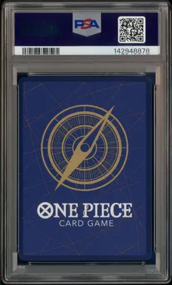 2025 One Piece OP13 EN Manga Alternate Art #118 Monkey D. Luffy PSA 9 MINT - Image 3