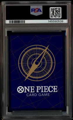 2025 One Piece OP13 EN Wanted Alt Art #118 Monkey D. Luffy PSA 10 GEM MINT - Image 3