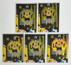 Lot (5) One Piece x BVB Borussia Dortmund Promo Monkey D Luffy ST13-003 Sealed - Image 1