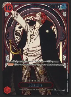 Shanks -OP09-004 SP Silver OP09-004 Carrying On His Will Foil One Piece - Image 1