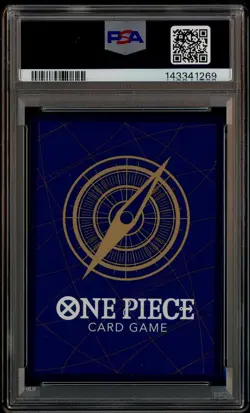 2025 One Piece OP13 EN Manga Alternate Art #119 Portgas D. Ace PSA 10 GEM MINT - Image 3