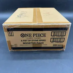 One Piece English OP11 A Fist of Divine Speed Booster Pack 12 Box Case Sealed - Image 1