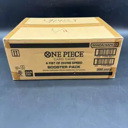 One Piece English OP11 A Fist of Divine Speed Booster Pack 12 Box Case Sealed - Image 4