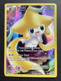 Pokemon Card Black Star XY Promo : JIRACHI XY112 Mythical Collection - EX/NM - Image 1