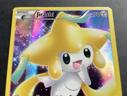 Pokemon Card Black Star XY Promo : JIRACHI XY112 Mythical Collection - EX/NM - Image 2