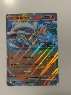 Pokemon Card Journey Together Reshiram ex Stamped 030/159 - Image 1