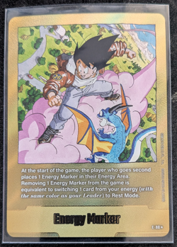 Energy Marker E-80 Gold Manga Booster 02 Dragon Ball Card English - Image 1