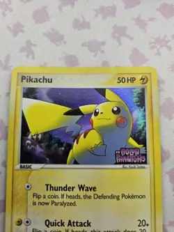 Pokemon TCG 2006 Pikachu Holon Phantoms Reverse Holo Foil Card 78/110 EX - Image 3