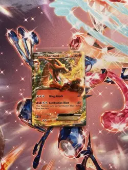 Pokemon TCG Charizard EX Flashfire XY Holo Rare Card 12/106 - Image 1