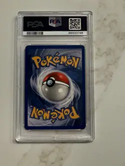 Pokemon 2000 Black Star Mew Holo Card #9 PSA 8 - Image 2