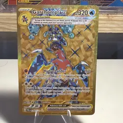 Garchomp ex 260/182 SV04: Paradox Rift Hyper Rare Full Art Holo EX Pokemon Card - Image 1