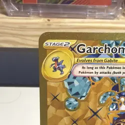 Garchomp ex 260/182 SV04: Paradox Rift Hyper Rare Full Art Holo EX Pokemon Card - Image 3