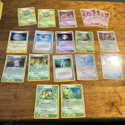 pokemon ex fire red leaf green Lot- Reverse Holos (18 Cards) - Image 1