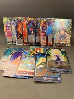 300 cards Dragon Ball Super Card Game Foil & Regular Lot - Goku, Trunks, Beerus - Image 3