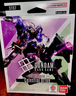 Gundam Card Game Celestial Drive Starter Deck (ST07) (New/Sealed) English Versio - Image 1