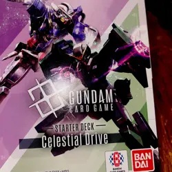 Gundam Card Game Celestial Drive Starter Deck (ST07) (New/Sealed) English Versio - Image 2