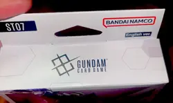 Gundam Card Game Celestial Drive Starter Deck (ST07) (New/Sealed) English Versio - Image 3
