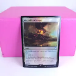 MTG Myriad Landscape - Foil, Doctor Who, Lightly Played, English - Image 1