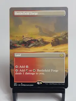 Magic the Gathering - The Brothers' War - Battlefield Forge - Borderless - Image 1
