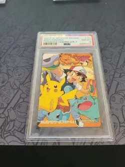 Pokemon: Ash's Pokemon #191 Carddass Vending Series 5 Japan 1999 Bandai - PSA 8 - Image 3