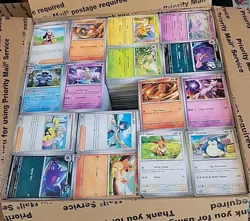 7000+ Modern Common Uncommon Pokemon Card Bulk - SWSH SV Era NO ENERGY - Image 1