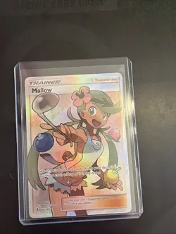 Pokemon TCG Mallow 145/145 Full Art sun and moon guardians rising - Image 1