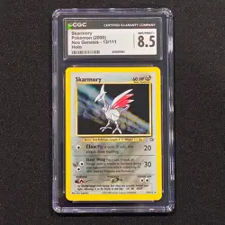 Skarmory 13/111 2000 Pokemon Neo Genesis Unlimited Rare Holo CGC 8.5 NM/Mint+ - Image 1