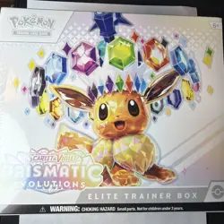 Pokemon Scarlet & Violet: Prismatic Evolutions ETB Sealed Elite Trainer Box - Image 1