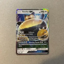 Snorlax GX SM05 Sun And Moon Black Star Promos 2016 Pokemon TCG NM - Image 1
