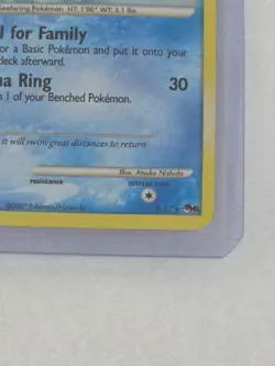 💥 2007 Pokemon POP Series 6 Manaphy Holo # 3/17 - Image 4