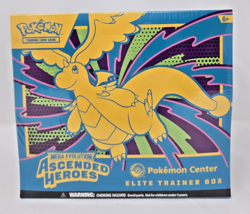 Pokemon TCG Mega Evolution Ascended Heroes Elite Trainer Box Pokemon center-NSWT - Image 1