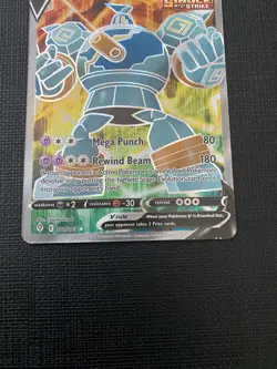 Pokemon TCG Golurk V 181/203 Evolving Skies Ultra Rare Full Art Single Strike H… - Image 2