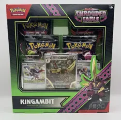 Sealed & In Hand: Pokemon Shrouded Fable Kingambit Illustration Collection Box - Image 1