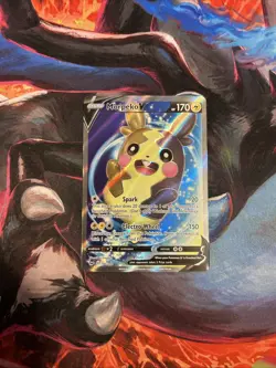 Pokemon Morpeko V 190/202 Sword & Shield Holo Ultra Rare Full Art Near Mint - Image 1