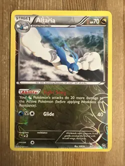 Pokemon - Altaria 84/124 Rare Reverse Holo BW Dragons Exalted - VLP - Image 1