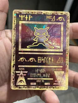 Pokemon TCG Ancient Mew Holo Rare Movie promo 2000 Near Mint NM vintage WOTC - Image 3