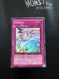 YUGIOH UPDRAFT SUPER RARE GLAS-EN067 PLAYED - Image 1