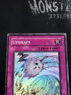 YUGIOH UPDRAFT SUPER RARE GLAS-EN067 PLAYED - Image 3