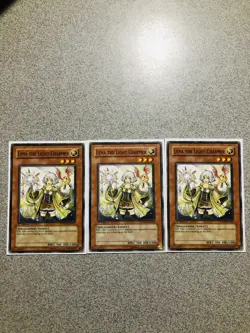 Yugioh Mint/NM 1st Ed Lyna the Light Charmer - Common - TSHD-024 (Playset x3) - Image 1