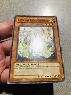 Yugioh Mint/NM 1st Ed Lyna the Light Charmer - Common - TSHD-024 (Playset x3) - Image 2