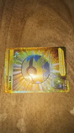 Quick Ball 216/202 Secret Rare Gold - Sword & Shield Pokemon Card Near Mint - Image 3