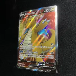 Pokemon Evolving Skies Dragonite v Full Art Holo Card 191/203 NM Condition - Image 4