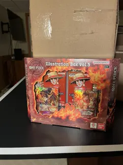 Bandai One Piece Card Game Illustration Box vol. 5, Brand New Factory Sealed - Image 1