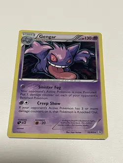 Pokemon Gengar Halo 35/83 Rare Card 2016 Fresh Mint Condition - Image 1