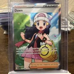Pokemon Dawn Ultra Rare Full Art Holo Trainer Card PFLN 118/094 - Image 1